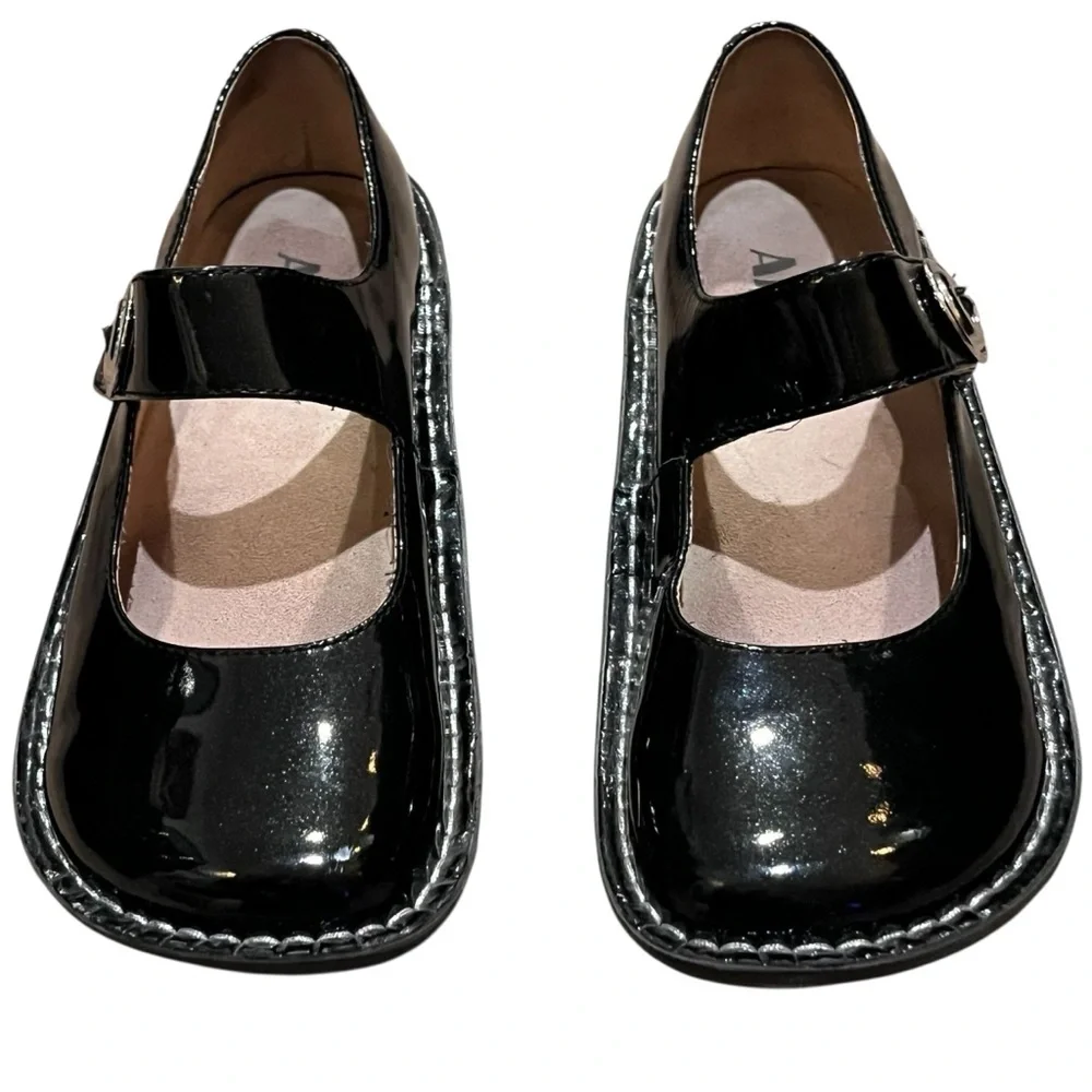 Alegria Paloma Mary Jane Shimmery Patent Leather — Size 37  7/7.5 US - Picture 11 of 15